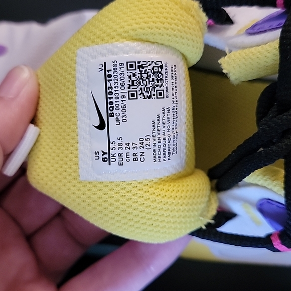 Nike Air7c React Airmax Bright Violet. Size 6Y or women's 7.5. Like new! - Picture 9 of 11